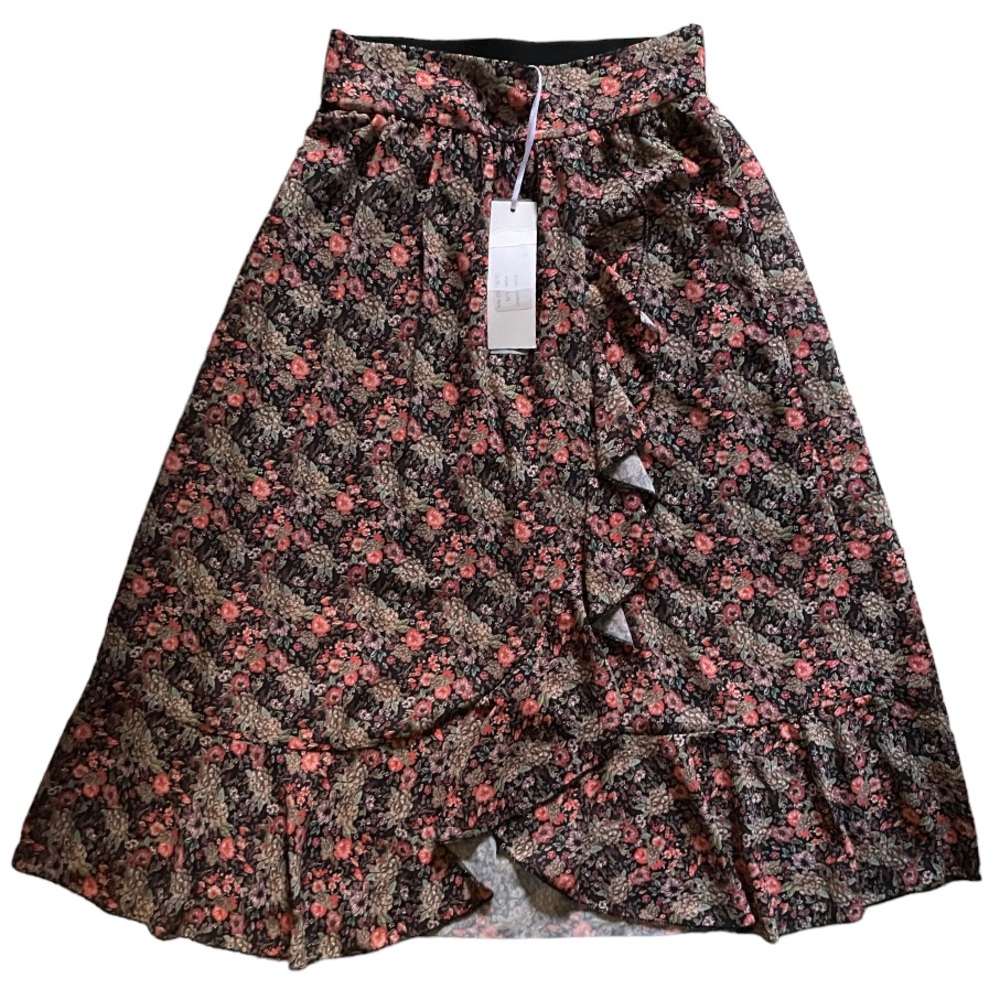 Rosa Doré Italy Floral Skirt